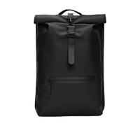 Rolltop Backpack - male - Rains - Backpacks - Black - ONE SIZE - Bags ONE SIZE