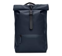 Rolltop Rucksack Backpack Navy blue one size