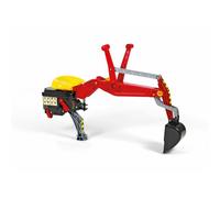 Rolly Backhoe Loader - Red