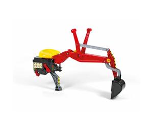 Rolly Backhoe Loader - Red