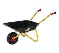 Rolly Black Metal Wheelbarrow - Cat
