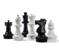 Rolly Giant Chess Pieces in Black Rolly Black