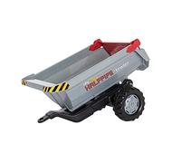 Rolly halfpipe Tipping Trailer (Silver)