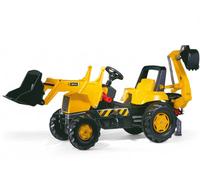 Rolly Toys JCB Junior Tractor, Loader & Backhoe - Yellow Yellow