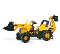 Rolly Toys JCB Junior Tractor, Loader & Backhoe - Yellow Yellow