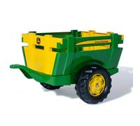 Rolly Tractor Trailer Green John Deere Childrens Farm Vehicle Toy Attachment