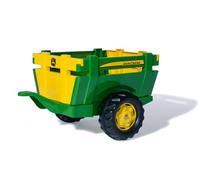 Rolly Toys - John Deere Green Farm Trailer Slat Design for Rolly Pedal Tractors