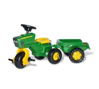 John Deere Trio Trac with Electronic Steering Wheel & Trailer
