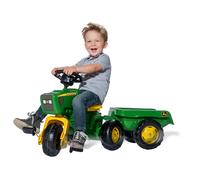 John Deere Trio Trac with Electronic Steering Wheel & Trailer