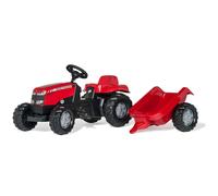 Rolly Toys Massey Ferguson Tractor & Trailer Ride On