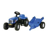 Rolly Kid New Holland Ride-On Tractor & Trailer