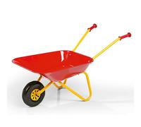 Rolly Kids Metal Wheelbarrow - Red