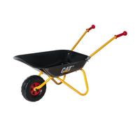Rolly Black Metal Wheelbarrow - Cat