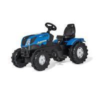 Ride On New Holland T7 Tractor Blue Black