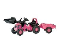 Rolly Pink Kid Loader & Trailer