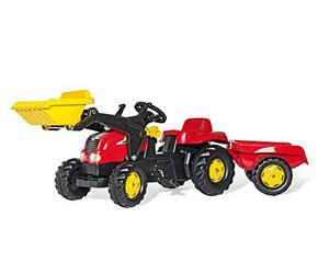 Rolly Toys 02/312/7 Kid Tractor Frontloader and Trailer
