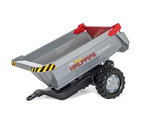 Rolly Toys 123193 Giant Half-Pipe Single Axle Silver