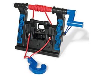 rolly toys 409280 | rollyPowerwinch | Winch Rope for Pedal Tractor | Black, 38 cm × 26 cm × 8 cm
