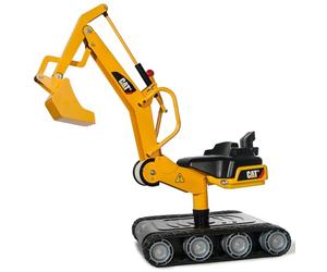 Rolly Toys 51/321/5 "Cat Rolly Metal Excavator with Tank Tracks Toy, Yellow
