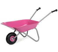 Kids Metal Wheelbarrow - Pink Pink