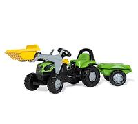 rolly toys FS Deutz 023196 Tractor with Front Bucket and Trailer 169 cm
