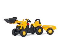 Rolly Toys Rolly Kid JCB Tractor with Frontloader and Trailer