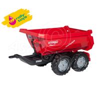 Rolly Toys - Large Krampe Half Pipe Tipping Trailer - Twin Axle Farm Trailer