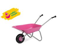 Kids Metal Wheelbarrow - Pink Pink