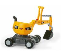 Rolly CAT Mobile 360 Degree Functional Excavator w/ Wheels Childrens Toy Digger