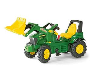 rolly toys | rollyFarmtrac John Deere 7930 | with Loader, Air Tyres, Brake | 710126, Green