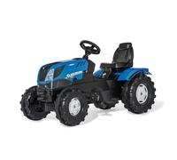 Rolly Toys rollyFarmtrac New Holland (for children aged 3-8 years, adjustable seat, whisper tyres, front and rear coupling) 601295