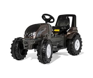 Rolly Toys rollyFarmtrac Premium 720033 Pedal Tractor for Children from 3 to 8 Years, Whisper-Treaded Tyres, Length and Height Adjustable Seat