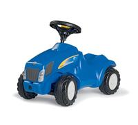 rolly toys | rollyMinitrac New Holland T6010 | Minitrac Tractor with Squeaky horn | 132089