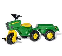 John Deere Trio Trac with Electronic Steering Wheel & Trailer