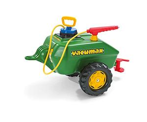 ROLLY TOYS | rollyVacumax Tanker with Pump | 122868, Green, 75 cm × 45 cm × 43 cm