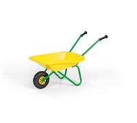 rolly toys | Strong Wheelbarrow with Metal Frame | 270873,Yellow,77 cm × 37 cm