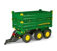 rolly toys S2612504 Franz Cutter John Deere Three Side Multi-Trailer