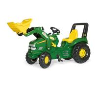 Rolly John Deere Xtrac Trailer Bundle 2 - With Loader and Halfpipe Trailer