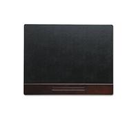 Rolodex Wood Tone Desk Pad, Mahogany, 24 x 19