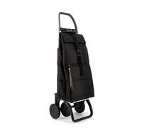 ROLSER Big Polar 4 Wheel Foldable Shopping Trolley - Black