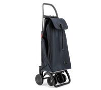 ROLSER I-Max MF 4 Wheel 2 Swivelling Foldable Shopping Trolley - Gray