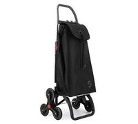 ROLSER I-Max MF 6 Wheel Stair Climber Foldable Shopping Trolley - Black