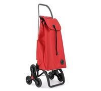 ROLSER I-Max MF 6 Wheel Stair Climber Shopping Trolley - Red