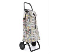 Rolser I-MAX William Morris 2 Wheels Folding Trolley - Pomegranate