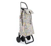 Rolser I-MAX William Morris 4 Wheels Folding Cart - Pomegranate