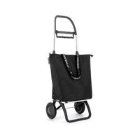 Rolser Mini Bag Plus MF 2 Wheel Foldable Shopping Trolley - Black