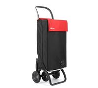 Rolser Sbelta MF 4x4 4 Wheel Shopping Trolley - Black and Red