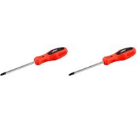 Rolson 11210 PZ2 x 100 mm Screwdriver (Pack of 2)