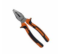 Rolson 200mm Combination Pliers - Heavy Duty Drop forged steel jaws with non slip soft grip handle 21056