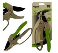 Rolson Ratchet Action Anvil Secateurs